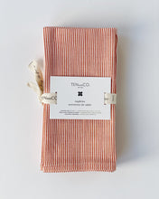 Load image into Gallery viewer, Hemp-Linen Napkins Set of 4