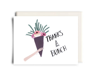 Thanks a Bunch | Thank You Card
