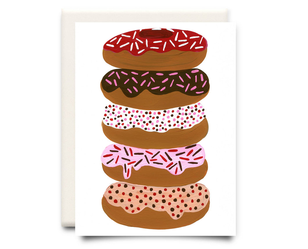 Donut Stack | Greeting Card