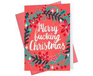 Merry Fucking Christmas | Holiday Greeting Card