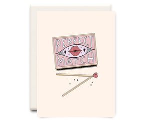 Perfect Match | Love Greeting Card