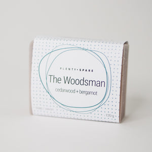 The Woodsman Soap (cedarwood + bergamot)