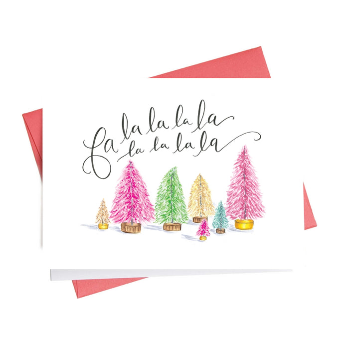Fa la la la Trees | Christmas Greeting Card