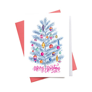 Silver Tree | Christmas Greeting Card