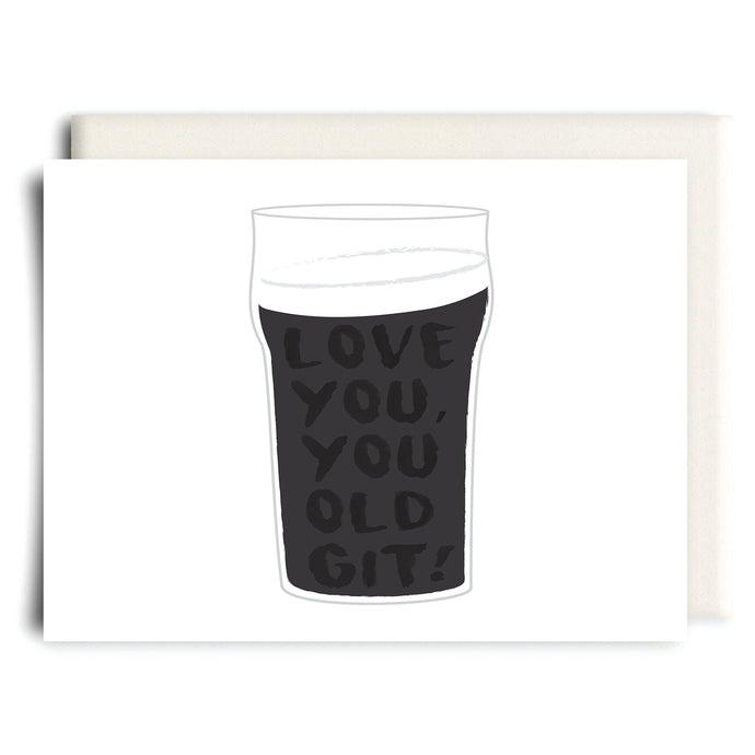 Old Git | Greeting Card