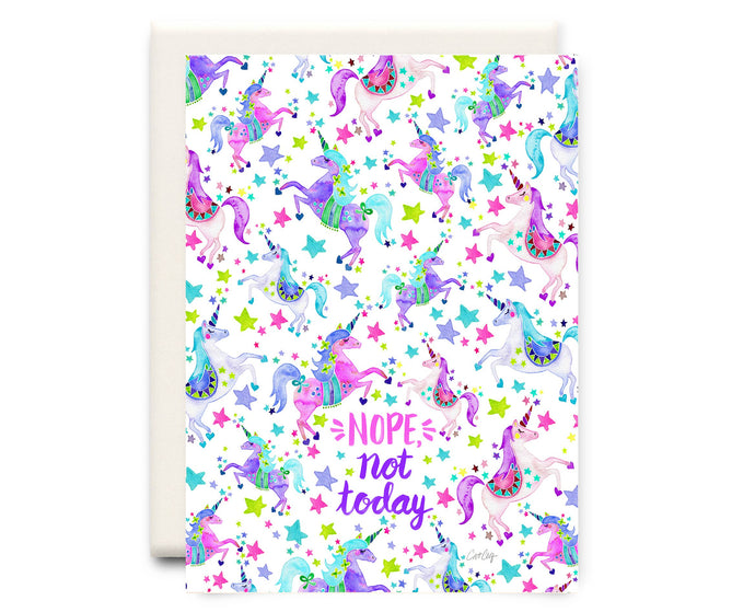 Nope Not Today | Friendship Greeting Card