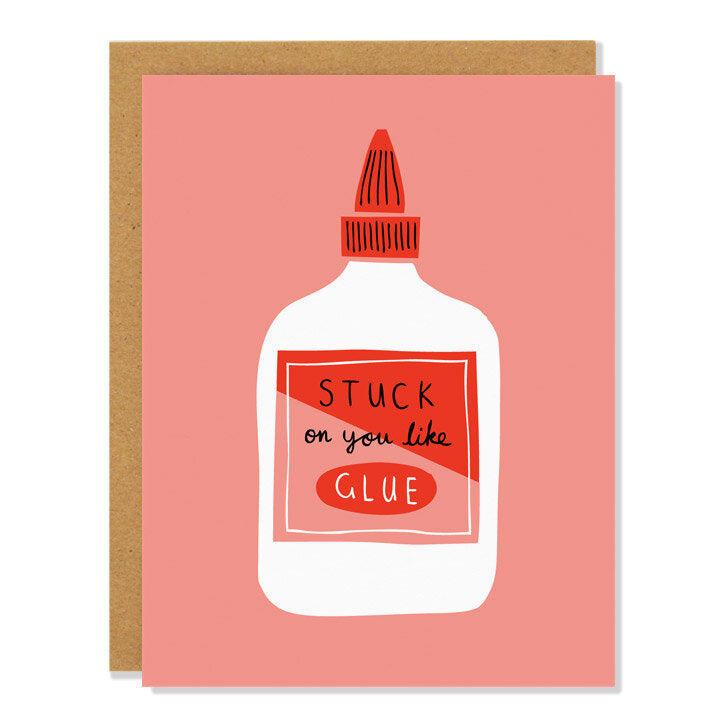 Stuck on You | Love Greeting Card